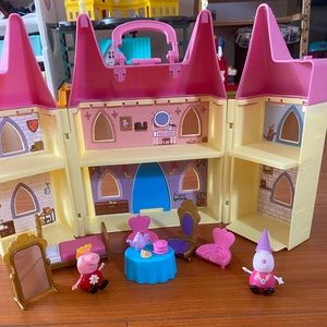 Peppa pig castle set